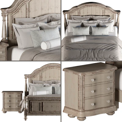 A.R.T. FURNITURE BELMAR PANEL BED (KING SIZE) — Вид 2