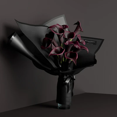Calla bouquet — Вид 5