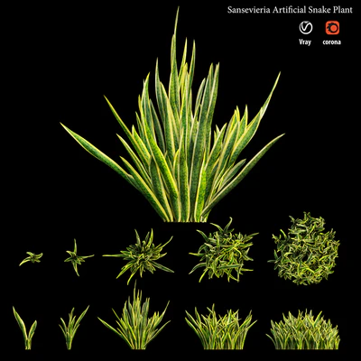 Sansevieria artificial snake plant — Ver 5