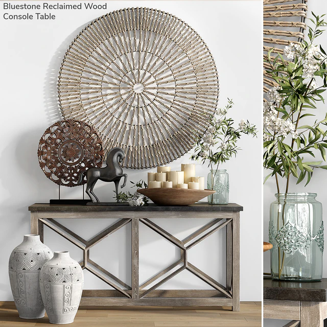 Pottery Barn BLUESTONE RECLAIUMED WOOD CONSOLE TABLE — Скачать