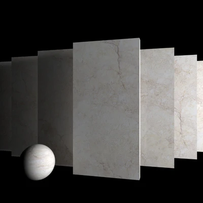 Marble set Ottomano Ivory Set 1 — Ver 3