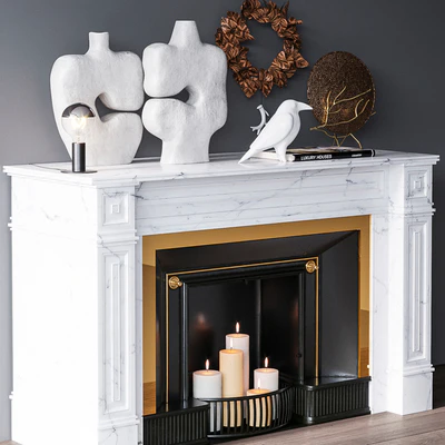 Decorative set with fireplace — Вид 3