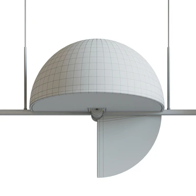 Pendant lamp Trapeze Triplette by oblure — Ver 3