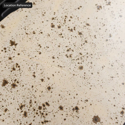 ink spot glazed ceramic pottery texture black — Ver 6