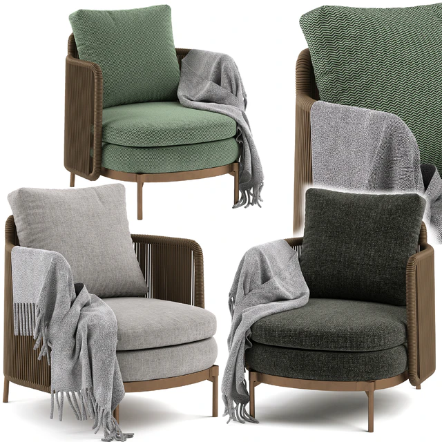 Кресло Tape Cord Minotti — Скачать