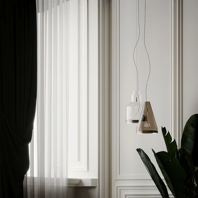 Vetreria Vistosi MEDEA SP2 Glass Pendant Light — Ver 4