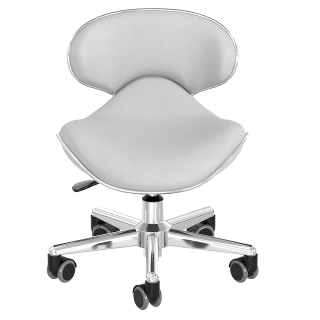 Salon Smart Ergonomic Pedicure Stool Gray — Descargar
