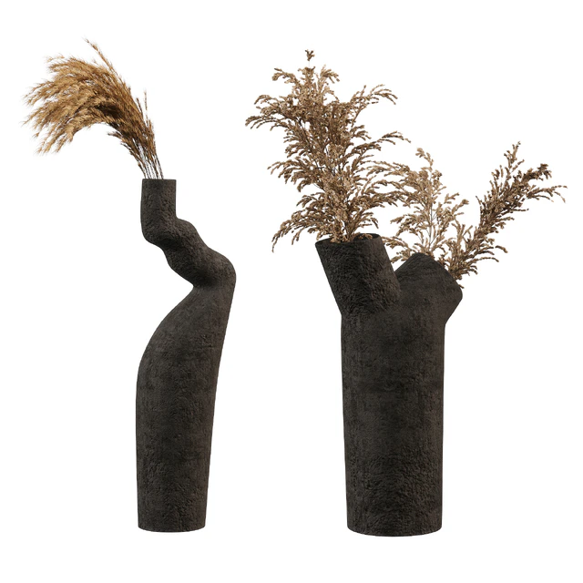 Decorative set with Pampas Bouquet — Скачать