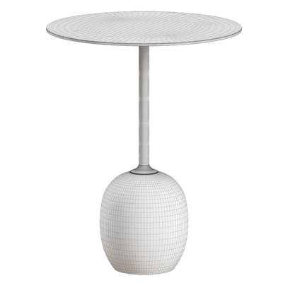 Marble bedside table — Ver 3