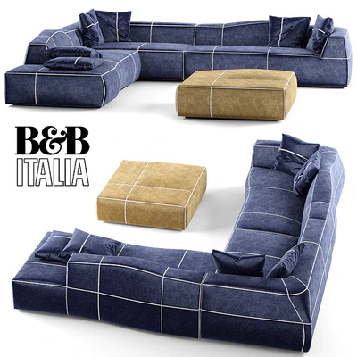 модульный диван b&b bend sofa — Вид 1