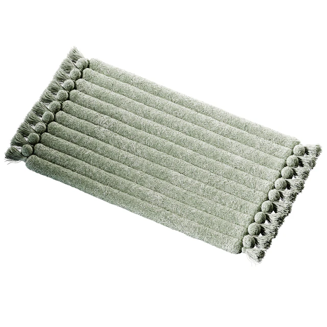 Ribbed rug with tassels. — Download