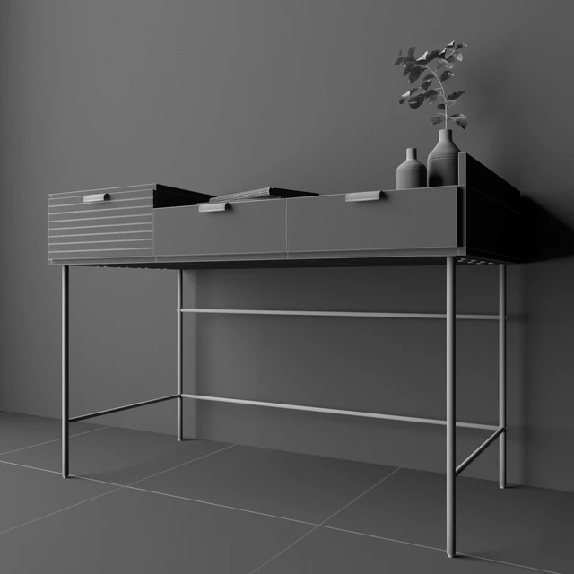 JAGGER Drawer Desk / Maisonsdumonde — Descargar