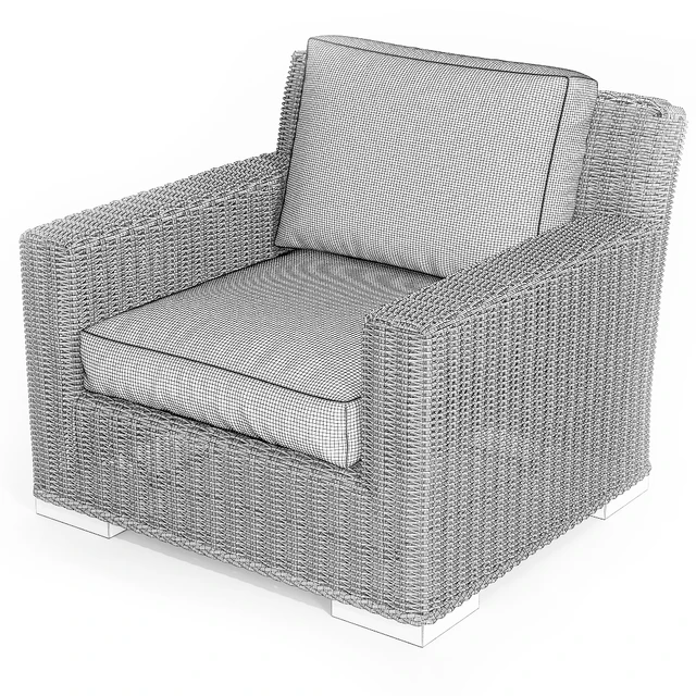 Rustic Woven Lounge Sofa &amp; Chair — Descargar
