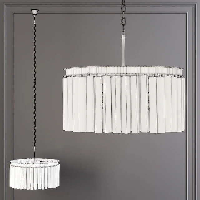 Restoration Hardware 1920S ODEON RHYS CLEAR GLASS PRISM ROUND CHANDELIER 20 Nickel — Скачать