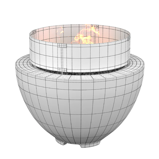 Wyfair - Cove Concrete Propane Natural Gas Fire Pit — Скачать