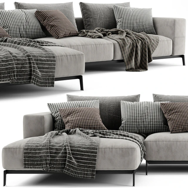 Flexform Ettore Chaise Longue Sofa 2 — Descargar