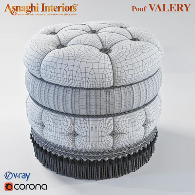 ASNAGHI POUF VALERY — Ver 2