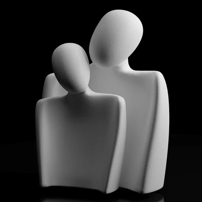 Table Decor Creative Abstract Characters — Ver 1