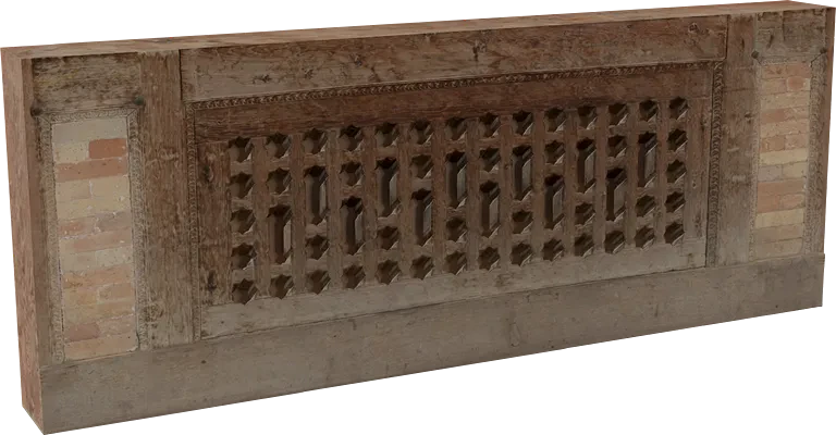 modular wooden base wall 001 — Descargar