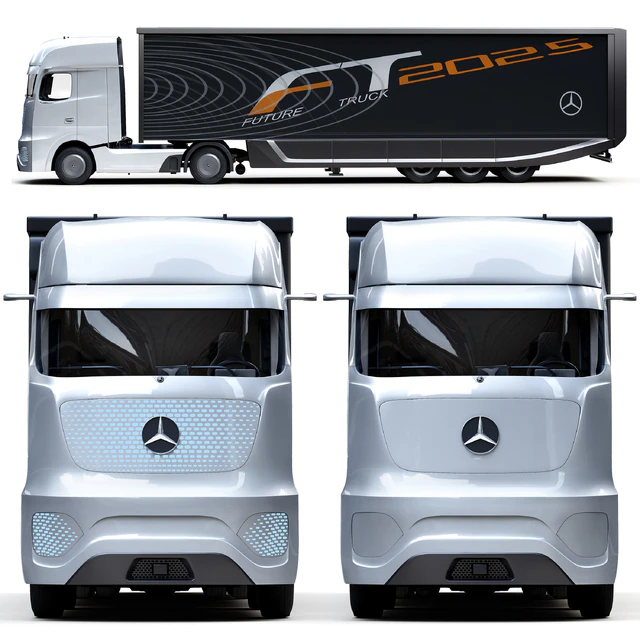 Mercedes benz future truck 2025 — Descargar