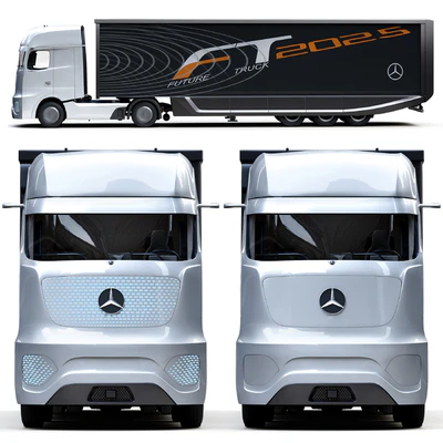 Mercedes benz future truck 2025 — Ver 6
