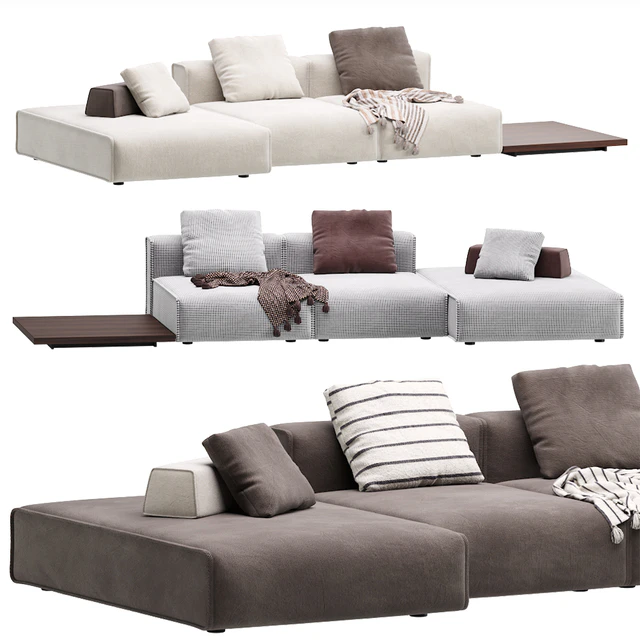 Niveaux Modular Sofa By Lema — Скачать