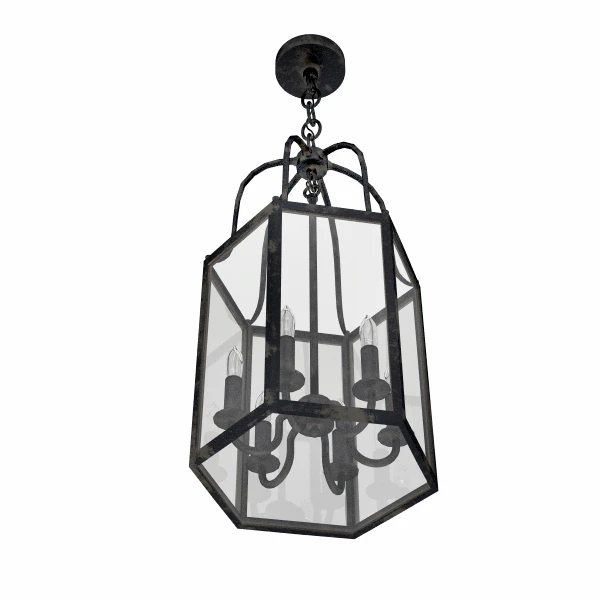 Светильник LANTERN CHANDELIER Gramercy Home 2014 CH028-6-ABG — Скачать