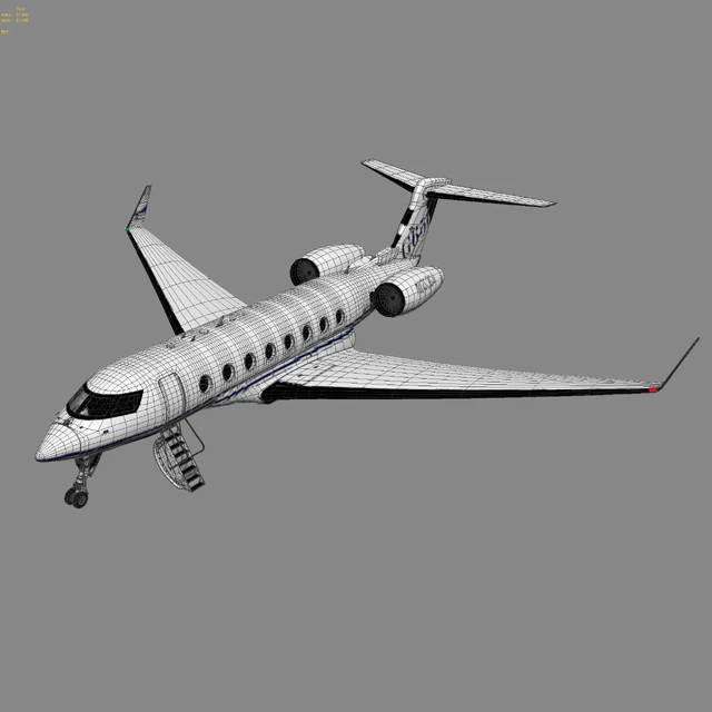 Самолёт Gulfstream 650 — Скачать