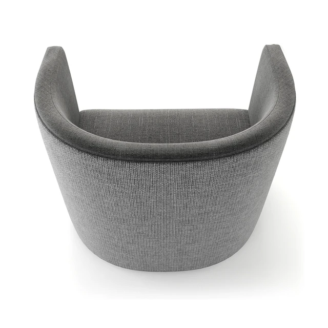 CONFIDENT RATTAN By Living Divani Fabric armchair with armrests — Скачать