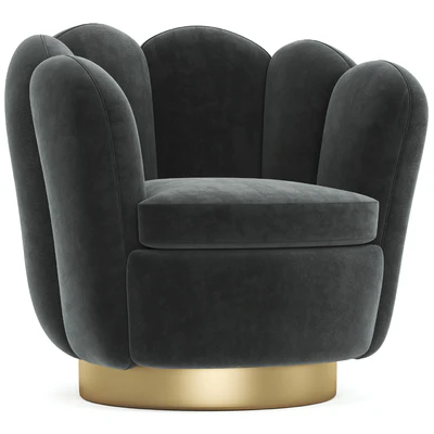 Swivel armchair Mirage Savona Nude — Ver 5