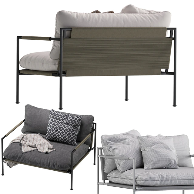 Coco Republic Malmo Outdoor Lounge Chair — Descargar