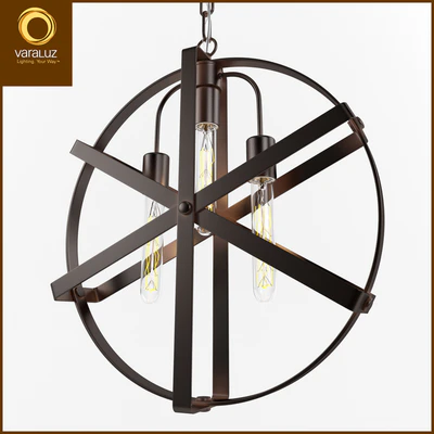 Varaluz / Reel 3 Light Foyer Pendant — Вид 1