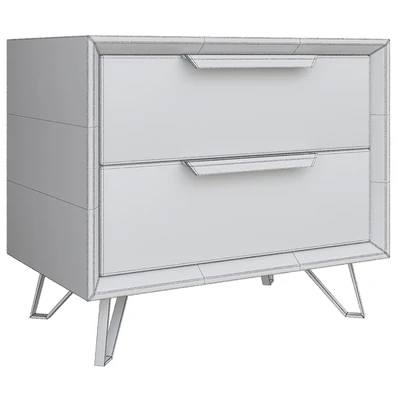 Grand 2 drawer nightstand — Ver 2