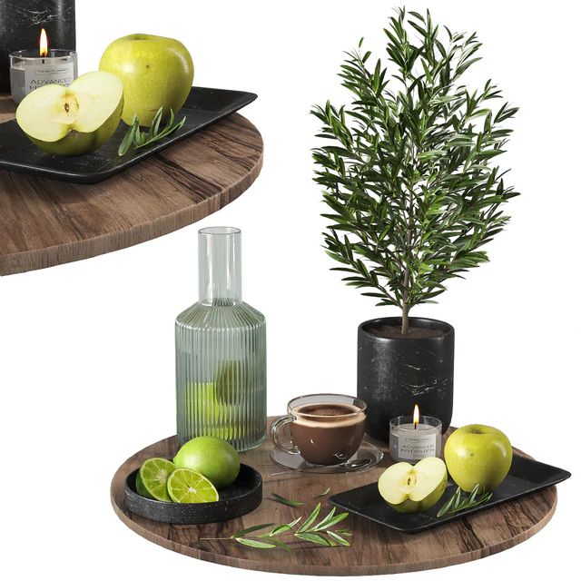 Fruit and drink decor set 01 — Descargar
