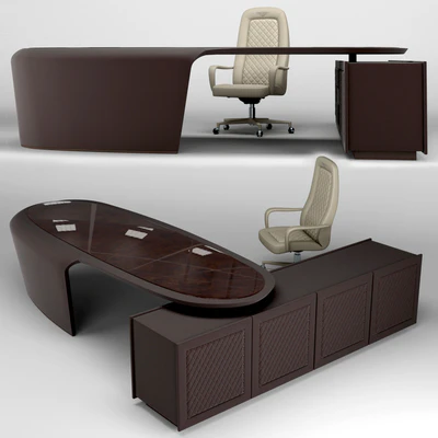 Rayleigh Conference Chair and PRESIDENT Desk — Вид 1