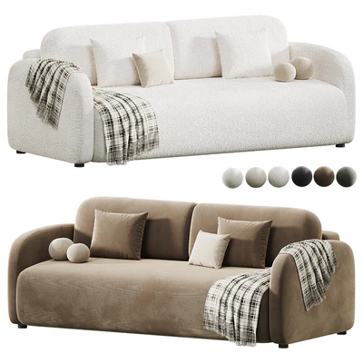 Диван Клаймар Velvet Beige — Вид 1