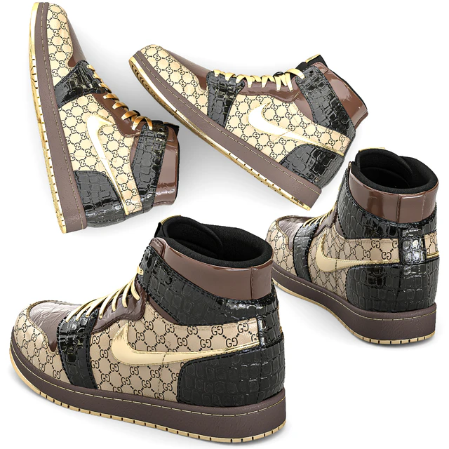 Sneakers Nike-Gucci — Descargar