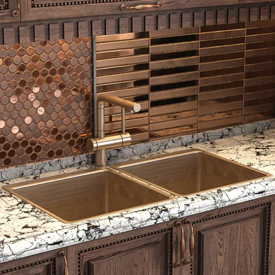 Classic wooden luxury Kitchen Deluxe 2 — Вид 3