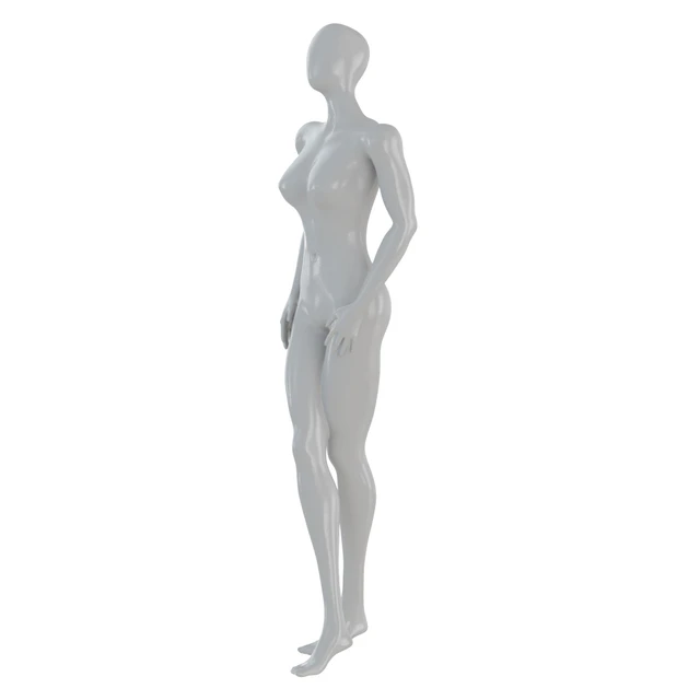 Female gray abstract mannequin 98 — Descargar