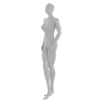 Female gray abstract mannequin 98 — Ver 5