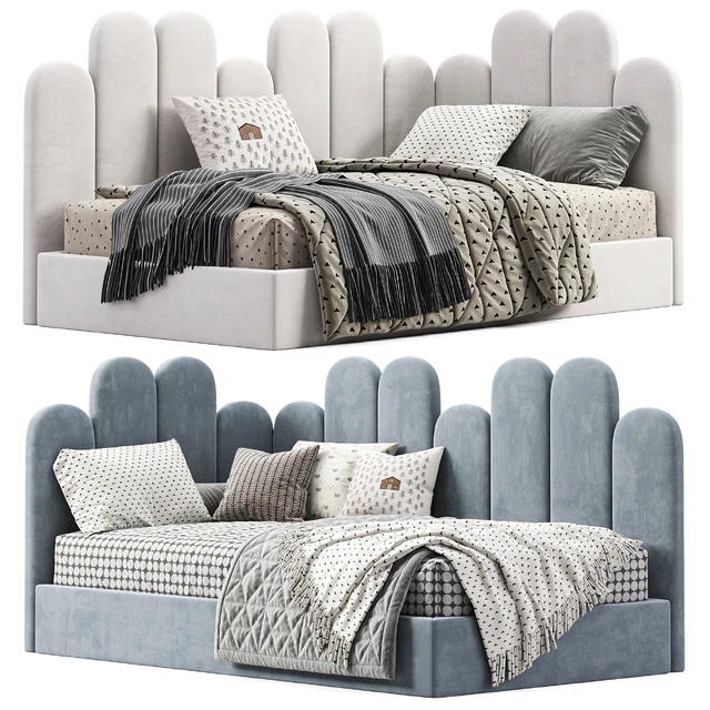 Corner bed Savoyardi kids — Descargar