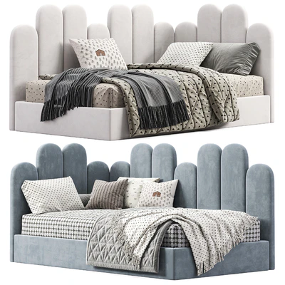 Corner bed Savoyardi kids — Ver 1