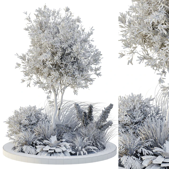 outdoor plant set 05 — Скачать