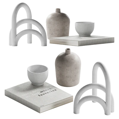 Decorative coffee table set 17 — Ver 1