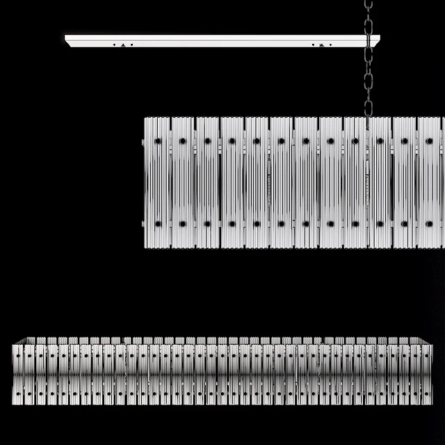Restoration Hardware SAN MARCO LINEAR CHANDELIER 72 Nickel — Скачать