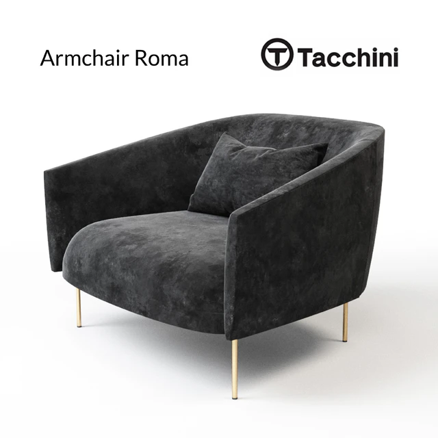 Armchair Roma | Tacchini — Descargar