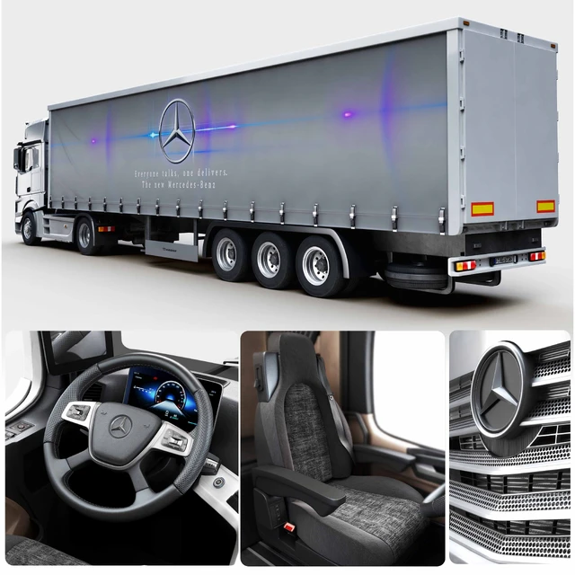 Benz new actros — Descargar
