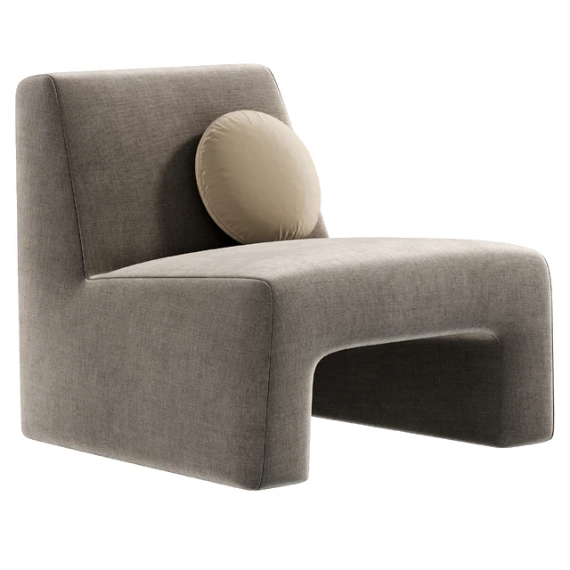 Dario Green Boucle Accent Chair by cb2, armchairs — Descargar