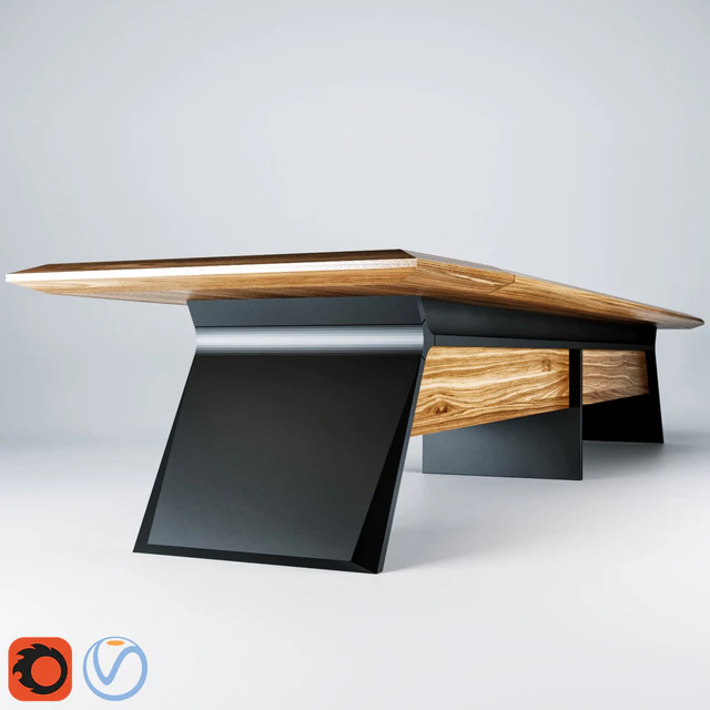 Boss's Cabin Aulenti Meeting Table — Descargar