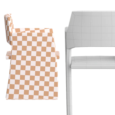 ECHO Chair with armrests By CAMERICH — Ver 5